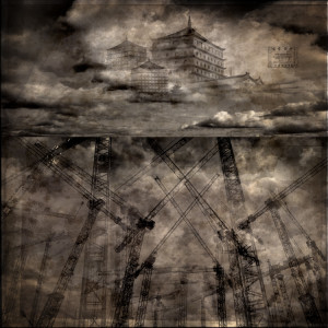 dahinter (wolkenverborgen) (Heimat VIII)